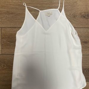 White blouse tank